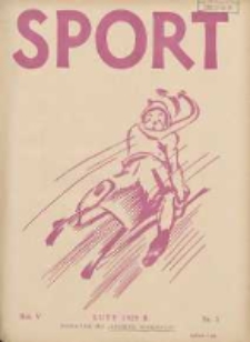 Sport Wodny: dwutygodnik poświęcony sprawom wioślarstwa, żeglarstwa i pływactwa 1929.02 R.5 Nr3