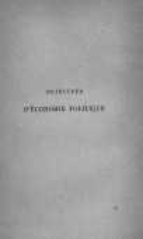Principes d'économie politique: publié à Rome en 1889