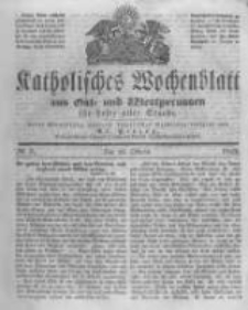 Katholisches Wochenblatt aus Ost- und Westpreussen f&uuml;r Leser aller St&auml;nde. 1842.10.29 No5
