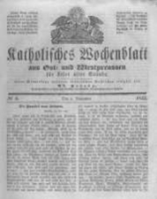 Katholisches Wochenblatt aus Ost- und Westpreussen f&uuml;r Leser aller St&auml;nde. 1842.11.05 No6