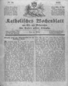 Katholisches Wochenblatt aus Ost- und Westpreussen f&uuml;r Leser aller St&auml;nde. 1843.03.04 No10