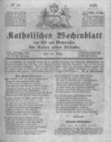 Katholisches Wochenblatt aus Ost- und Westpreussen f&uuml;r Leser aller St&auml;nde. 1843.03.11 No11