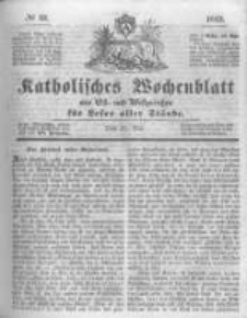 Katholisches Wochenblatt aus Ost- und Westpreussen f&uuml;r Leser aller St&auml;nde. 1843.05.27 No22