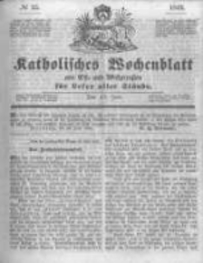 Katholisches Wochenblatt aus Ost- und Westpreussen f&uuml;r Leser aller St&auml;nde. 1843.06.17 No25