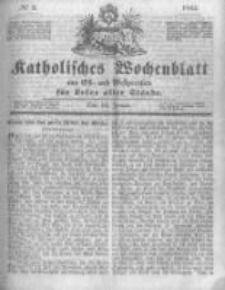 Katholisches Wochenblatt aus Ost- und Westpreussen f&uuml;r Leser aller St&auml;nde. 1844.01.13 No2