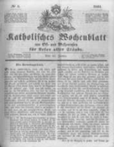 Katholisches Wochenblatt aus Ost- und Westpreussen f&uuml;r Leser aller St&auml;nde. 1844.01.27 No4