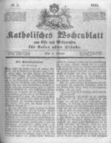 Katholisches Wochenblatt aus Ost- und Westpreussen f&uuml;r Leser aller St&auml;nde. 1844.02.03 No5
