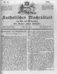 Katholisches Wochenblatt aus Ost- und Westpreussen f&uuml;r Leser aller St&auml;nde. 1844.04.20 No16
