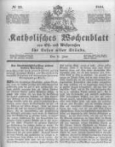 Katholisches Wochenblatt aus Ost- und Westpreussen f&uuml;r Leser aller St&auml;nde. 1844.06.08 No23