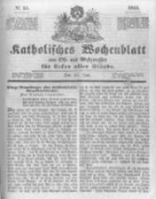 Katholisches Wochenblatt aus Ost- und Westpreussen f&uuml;r Leser aller St&auml;nde. 1844.06.15 No24