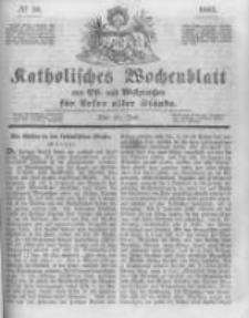 Katholisches Wochenblatt aus Ost- und Westpreussen f&uuml;r Leser aller St&auml;nde. 1844.07.27 No30