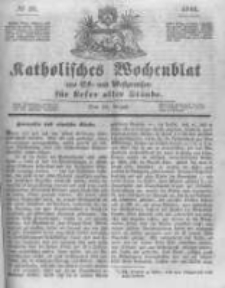 Katholisches Wochenblatt aus Ost- und Westpreussen für Leser aller Stände. 1844.08.31 No35