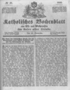 Katholisches Wochenblatt aus Ost- und Westpreussen f&uuml;r Leser aller St&auml;nde. 1844.09.21 No38