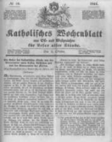 Katholisches Wochenblatt aus Ost- und Westpreussen f&uuml;r Leser aller St&auml;nde. 1844.10.05 No40