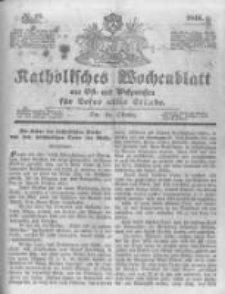 Katholisches Wochenblatt aus Ost- und Westpreussen f&uuml;r Leser aller St&auml;nde. 1844.10.19 No42