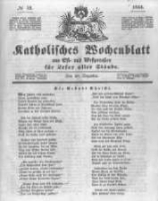 Katholisches Wochenblatt aus Ost- und Westpreussen f&uuml;r Leser aller St&auml;nde. 1844.12.28 No52