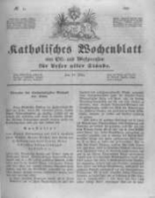 Katholisches Wochenblatt aus Ost- und Westpreussen für Leser aller Stände. 1846.03.14 No11