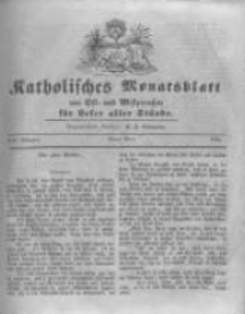 Katholisches Monatsblatt aus Ost- und Westpreussen f&uuml;r Leser aller St&auml;nde. 1846 Mai