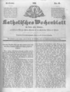 Katholisches Wochenblatt für Leser aller Stände zunächst für die Diöcesen Culm, Ermeland und das Erzbisthum Posen und Gnesen. 1850.10.26 No43