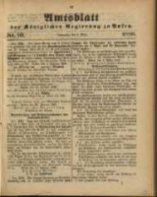 Amtsblatt der Königlichen Regierung zu Posen. 1886.03.09 Nro.10