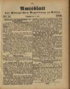 Amtsblatt der Königlichen Regierung zu Posen. 1886.05.11 Nro.19
