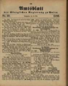 Amtsblatt der Königlichen Regierung zu Posen. 1886.05.18 Nro.20