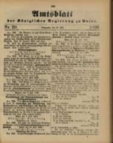 Amtsblatt der Königlichen Regierung zu Posen. 1886.07.20 Nro.29