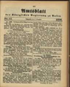 Amtsblatt der Königlichen Regierung zu Posen. 1886.11.02 Nro.44