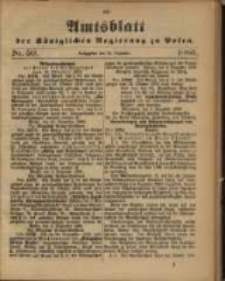 Amtsblatt der Königlichen Regierung zu Posen. 1886.12.14 Nro.50