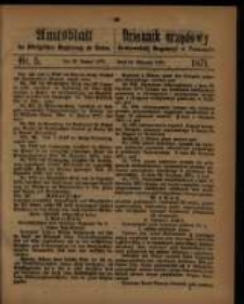 Amtsblatt der Königlichen Regierung zu Posen. 1871.01.31 Nro.5