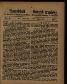 Amtsblatt der Königlichen Regierung zu Posen. 1871.02.07 Nro.6