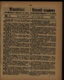 Amtsblatt der Königlichen Regierung zu Posen. 1871.02.28 Nro.9