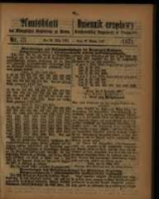Amtsblatt der Königlichen Regierung zu Posen. 1871.03.28 Nro.13