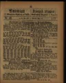 Amtsblatt der Königlichen Regierung zu Posen. 1871.05.30 Nro.22