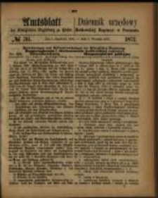 Amtsblatt der Königlichen Regierung zu Posen. 1871.09.05 Nro.36