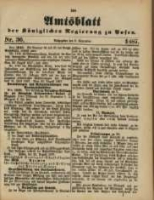 Amtsblatt der Königlichen Regierung zu Posen. 1887.09.06 Nro.36