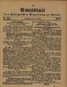 Amtsblatt der Königlichen Regierung zu Posen. 1887.12.13 Nro.50