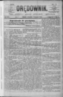 Orędownik: pismo dla spraw politycznych i spółecznych 1895.01.03 R.25 Nr2
