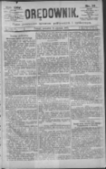 Orędownik: pismo dla spraw politycznych i spółecznych 1895.01.17 R.25 Nr14