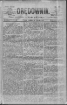 Orędownik: pismo dla spraw politycznych i spółecznych 1895.01.20 R.25 Nr17