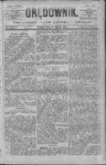 Orędownik: pismo dla spraw politycznych i sp&oacute;łecznych 1895.01.23 R.25 Nr19