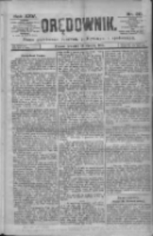 Orędownik: pismo dla spraw politycznych i spółecznych 1895.01.24 R.25 Nr20