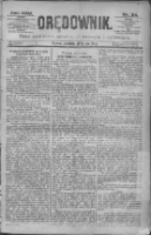 Orędownik: pismo dla spraw politycznych i spółecznych 1895.02.10 R.25 Nr34