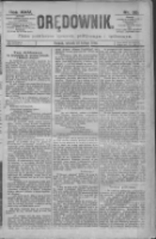 Orędownik: pismo dla spraw politycznych i spółecznych 1895.02.12 R.25 Nr35