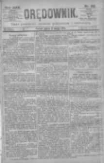 Orędownik: pismo dla spraw politycznych i spółecznych 1895.02.15 R.25 Nr38