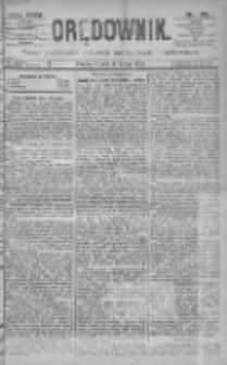 Orędownik: pismo dla spraw politycznych i spółecznych 1895.02.26 R.25 Nr47