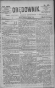 Orędownik: pismo dla spraw politycznych i spółecznych 1895.02.27 R.25 Nr48