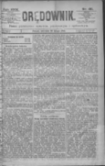 Orędownik: pismo dla spraw politycznych i spółecznych 1895.02.28 R.28 Nr49