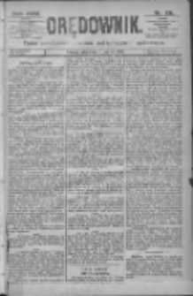 Orędownik: pismo dla spraw politycznych i sp&oacute;łecznych 1895.03.10 R.25 Nr58