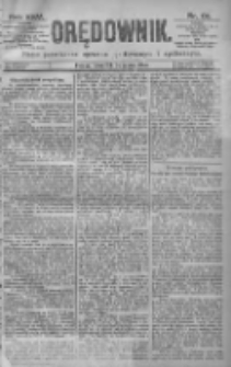 Orędownik: pismo dla spraw politycznych i spółecznych 1895.03.14 R.25 Nr61